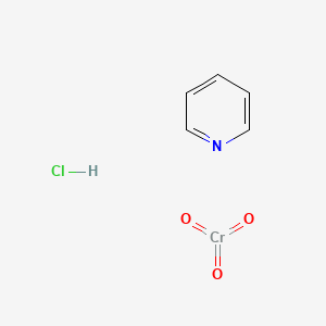Chemical structure of Pyridine; trioxochromium; hydrochloride