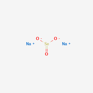Chemical structure of Sodium Selenite