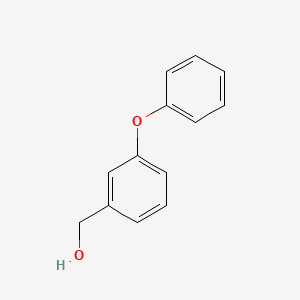 Chemical structure of 3-Phenoxybenzyl alcohol