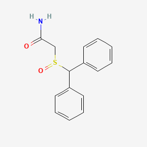 Chemical structure of Modafinil