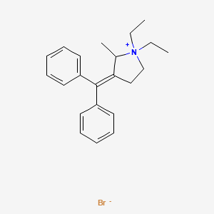 Chemical structure of Prifinium Bromide