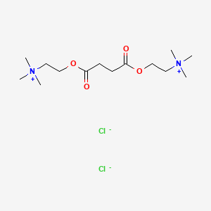 Chemical structure of Succinylcholine Chloride