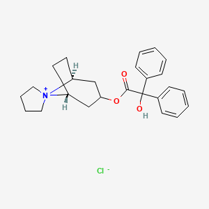 Chemical structure of Trospium chloride