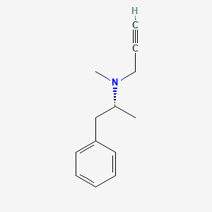 Chemical structure of Selegiline